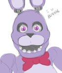 Bonnie, FNaF, sketch